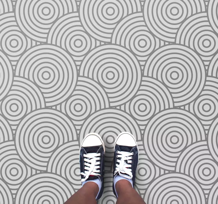 Moderna naljepnica za pod sive boje - TenStickers