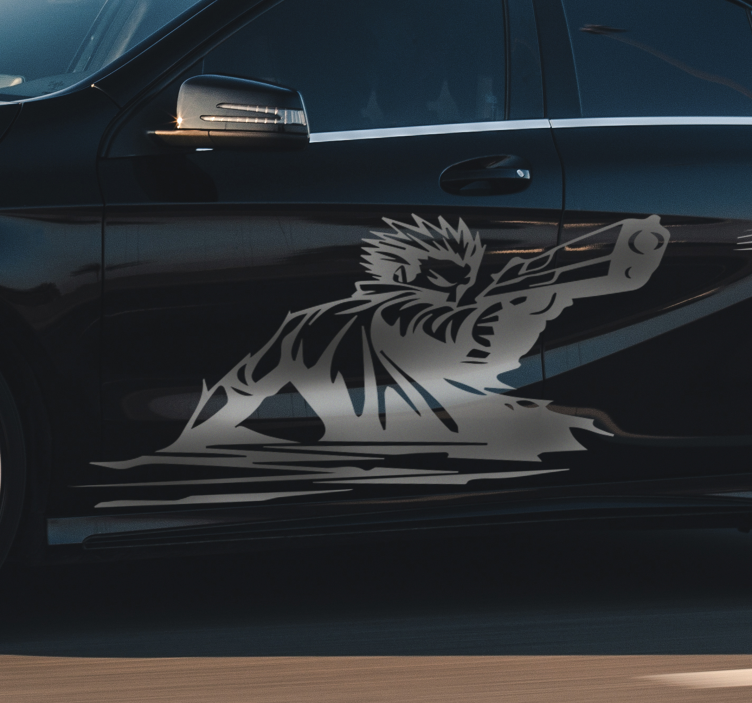 Naljepnica automobila carman car - TenStickers