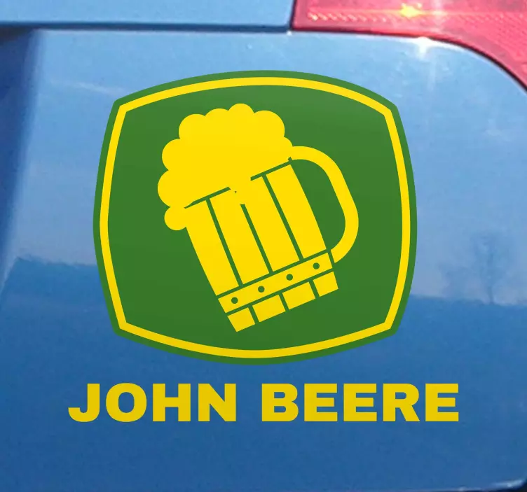 Naljepnica za automobil john beere - TenStickers