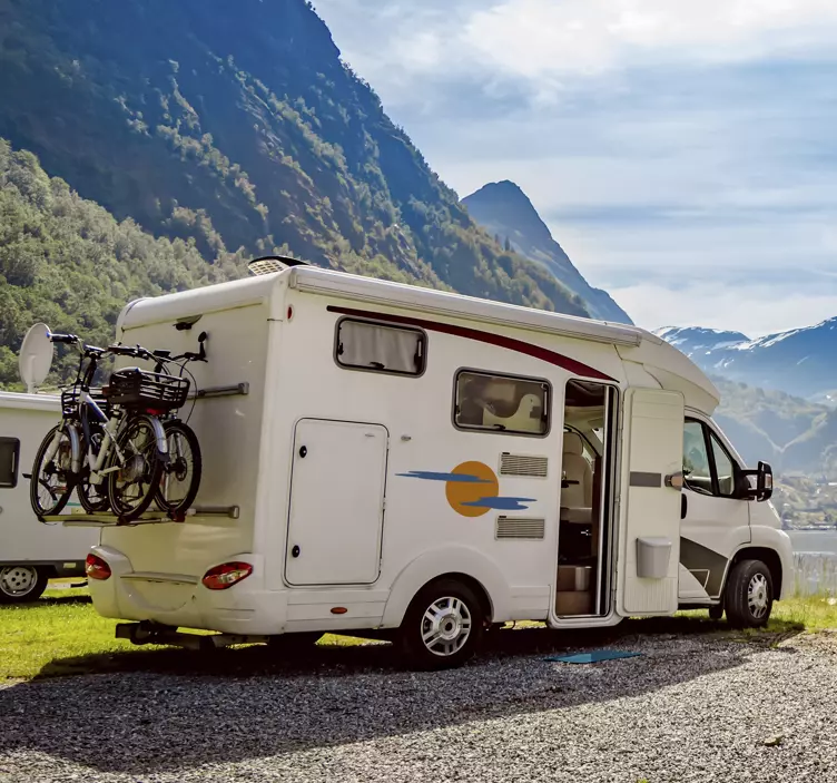 Naljepnica automobila od sunca i oblaka - TenStickers