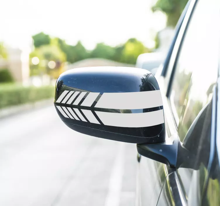 Naljepnica s vinom automobila s stražnje strane - TenStickers