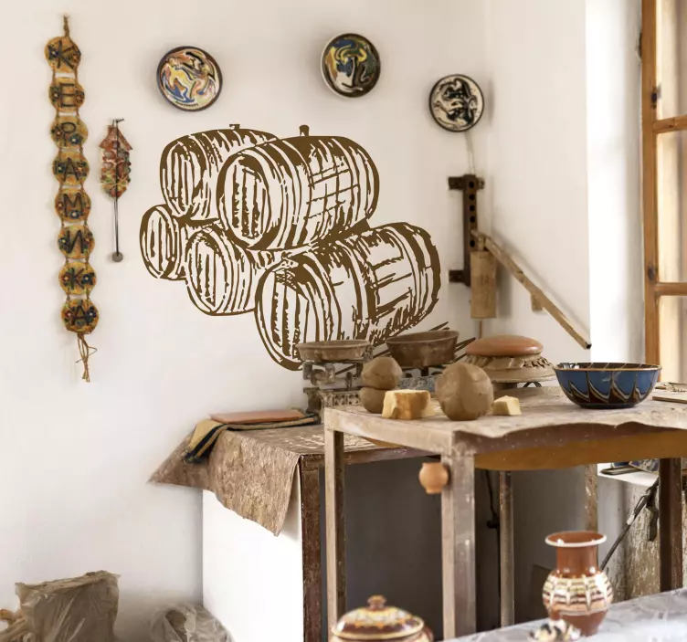 Naljepnica balona ilustracija zidna naljepnica - TenStickers