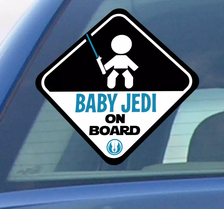 Naljepnica bebi jedi na brodu - TenStickers