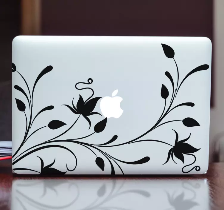 Naljepnica biljke macbook - TenStickers