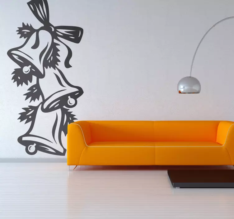 Naljepnica božićnih zvona - TenStickers