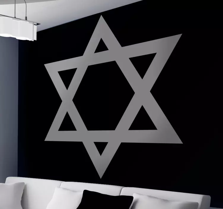 Naljepnica davidova zvijezda - TenStickers