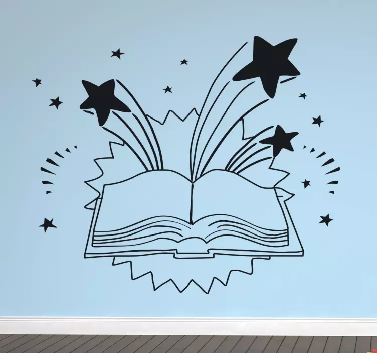 Naljepnica knjiga mašte - TenStickers