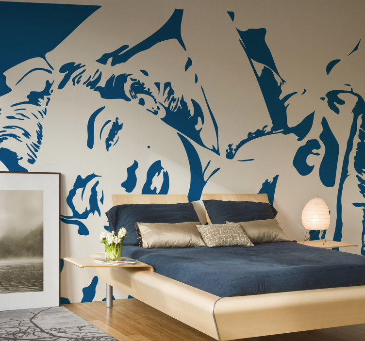 Naljepnica marilyn monroe silueta - TenStickers