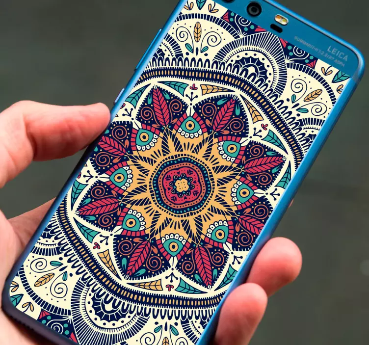Naljepnica na telefonu mandala huawei - TenStickers