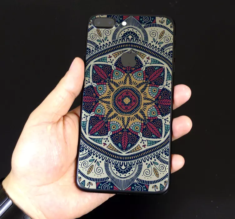 Naljepnica na telefonu mandala iphone - TenStickers