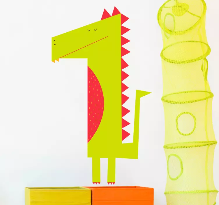 Naljepnica na zidu od krokodila - TenStickers