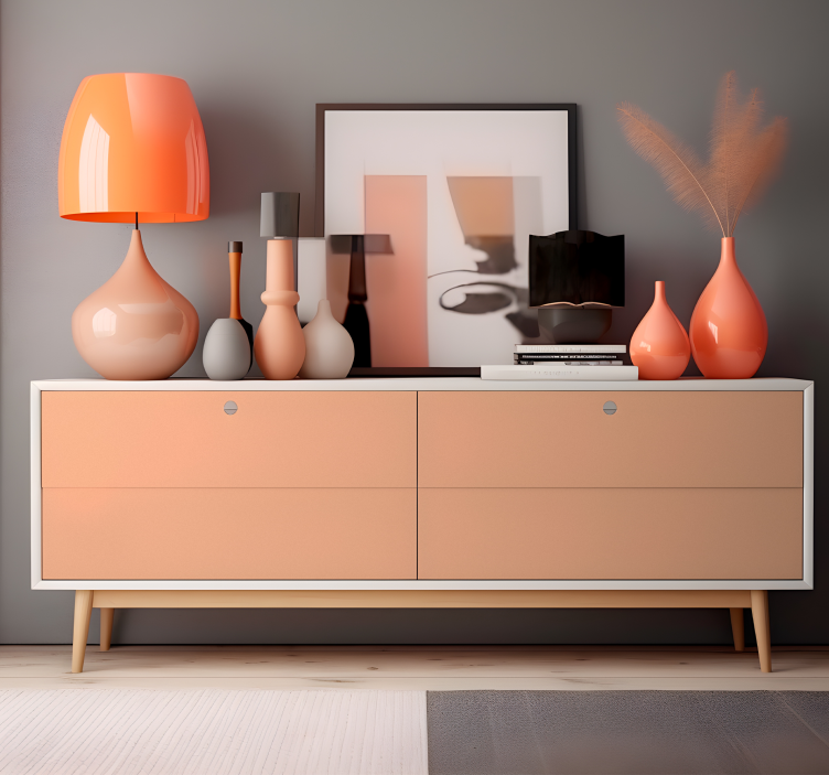 Naljepnice Obične boje breskvasta dlaka - TenStickers