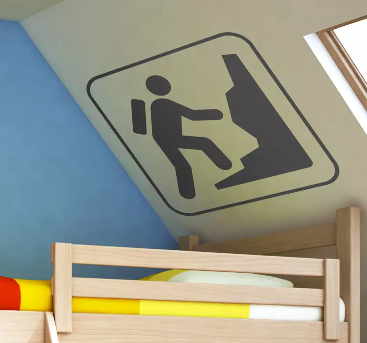 Naljepnica penjanje ikona penjanje - TenStickers