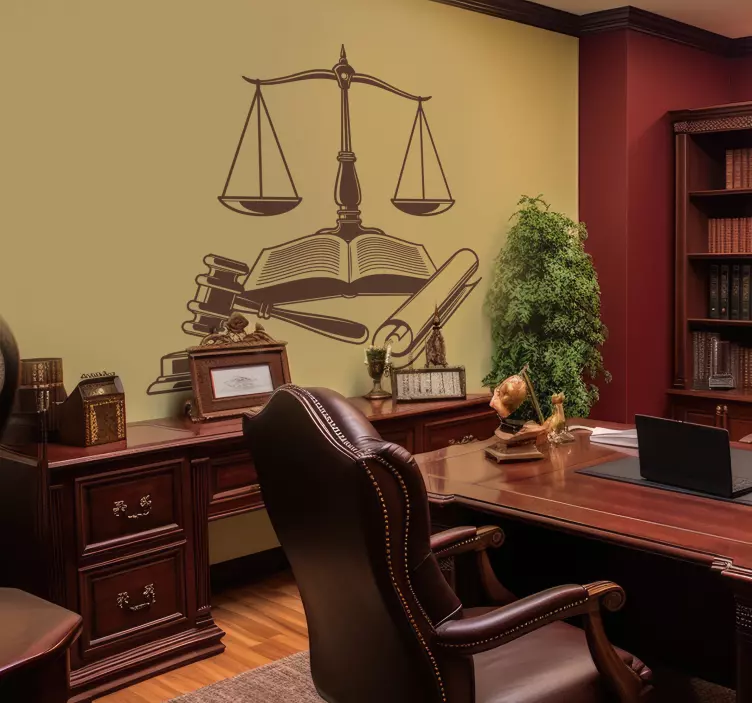 Naljepnice Pravni ikone pravdeIkone pravde su simboli koji predst - TenStickers