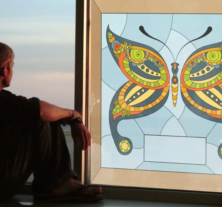 Naljepnica prozora stakla leptira - TenStickers