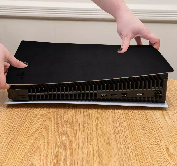 Ps5 crna koža ps5 naljepnica za kožu - TenStickers