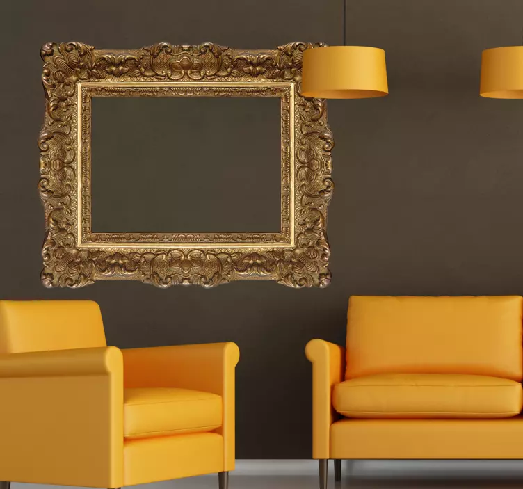 Naljepnica renesansnog okvira - TenStickers