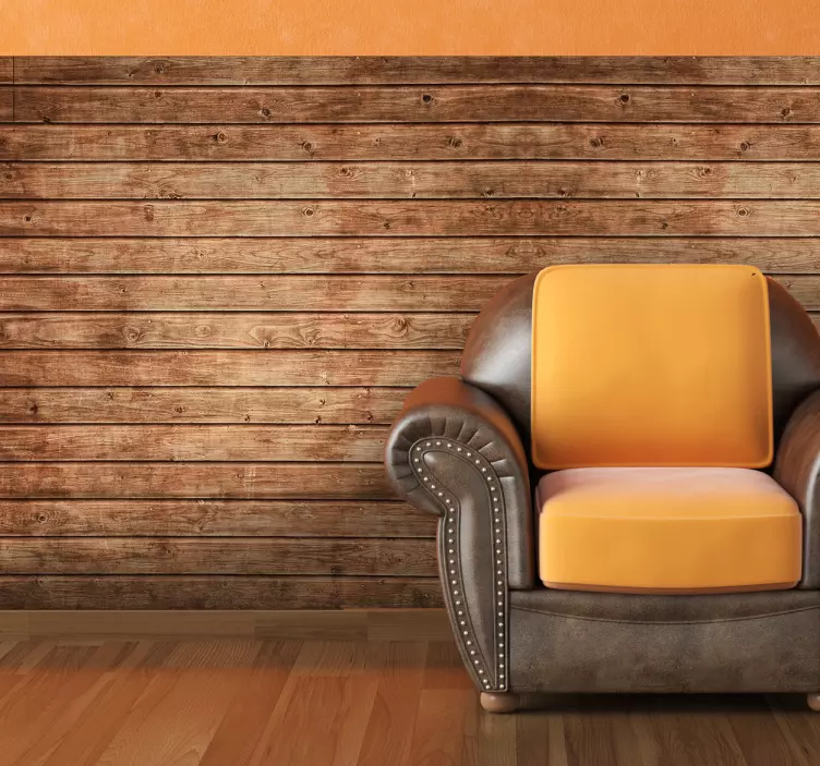 Naljepnica s drvenim pločama - TenStickers