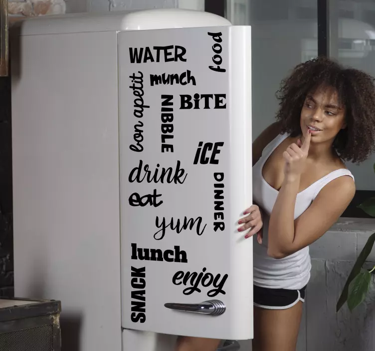 Naljepnice za apetit za hladni aparat - TenStickers