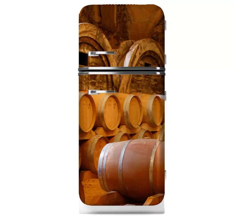 Naljepnica s hladnjakom za bačve - TenStickers