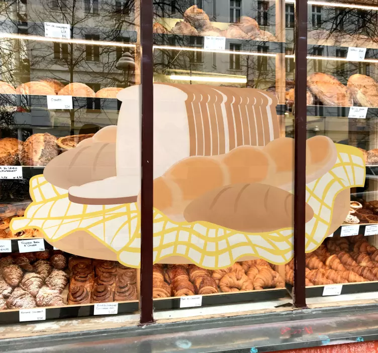 Naljepnica s kruhom za kruh - TenStickers