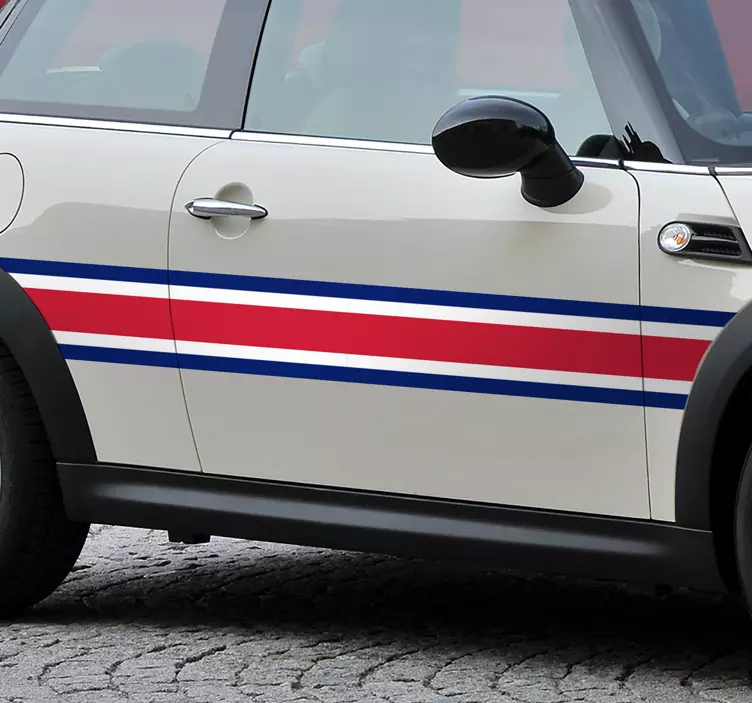 Naljepnica s velikim trkaćim automobilima u britaniji - TenStickers