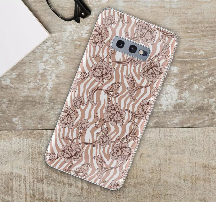 Naljepnica Samsung cvjetni motiv - TenStickers