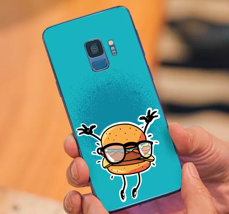 Naljepnica Samsung veseli hamburger - TenStickers