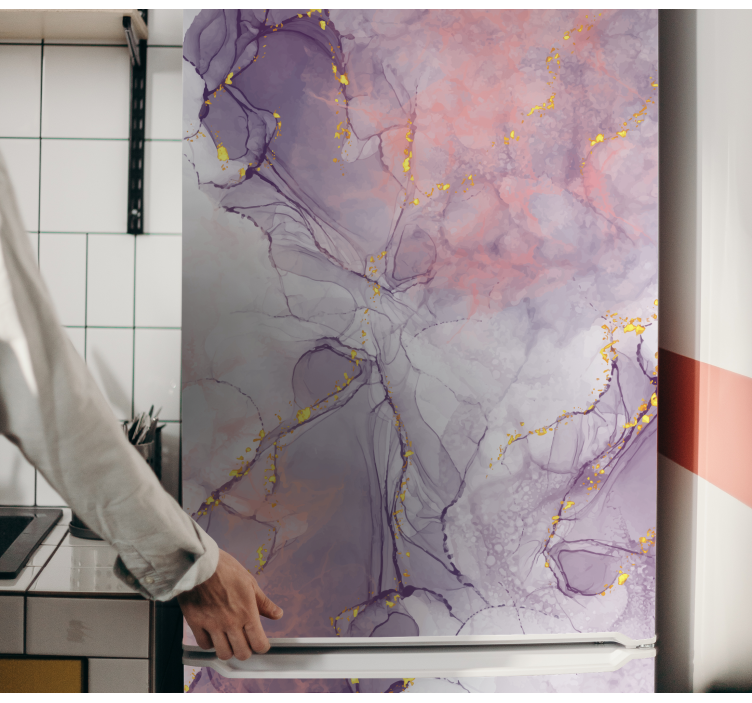 Naljepnice sažetak mramorirani apstraktni dizajn - TenStickers