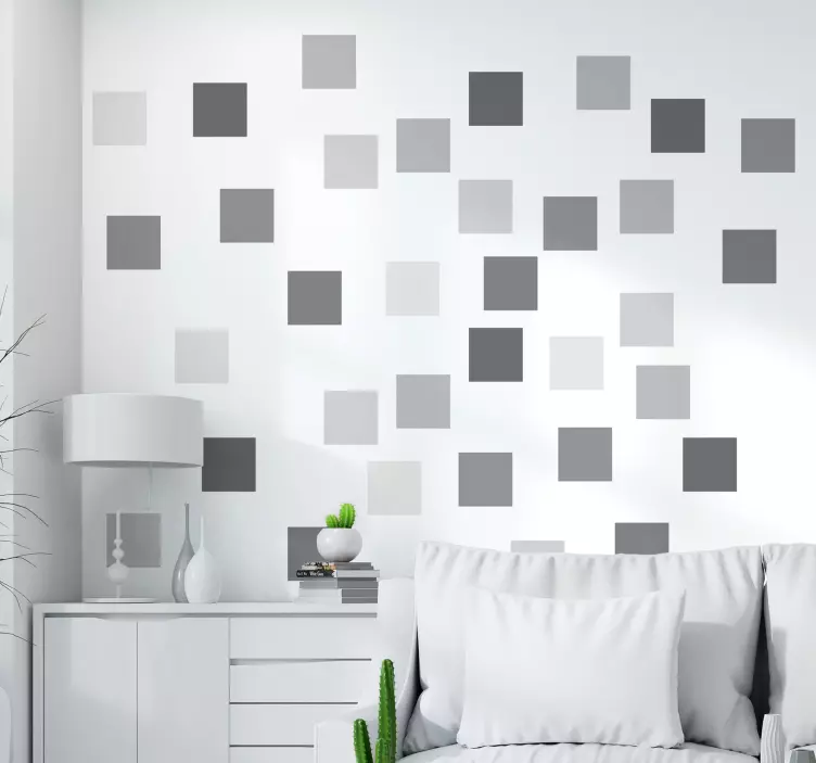 Naljepnica sive boje - TenStickers