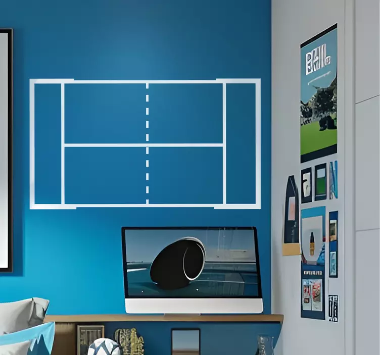 naljepnica sporta teren za veslanje - TenStickers