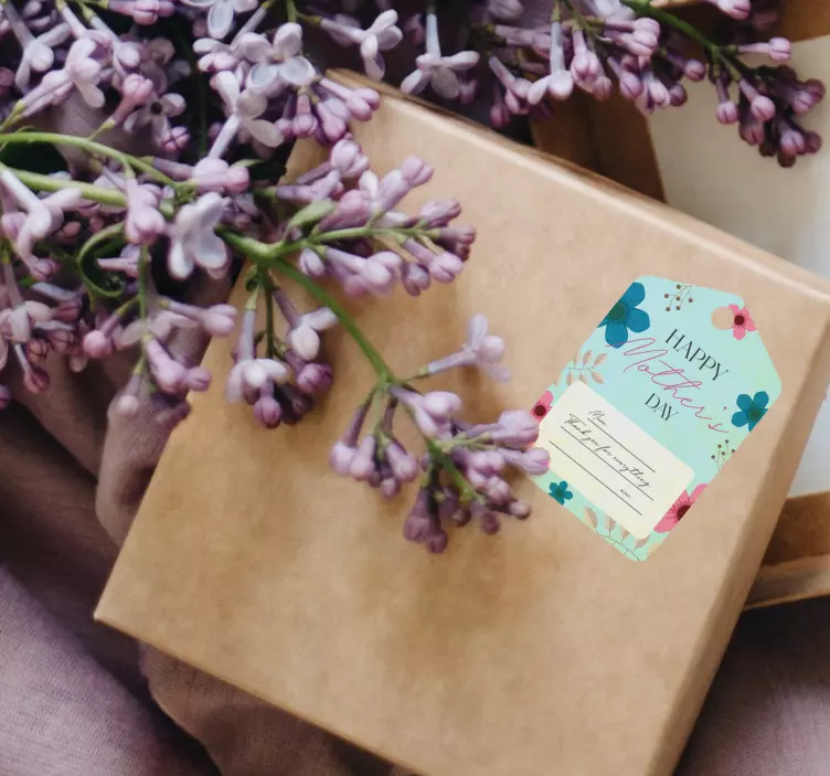 Naljepnica za sretan majčin dan - TenStickers