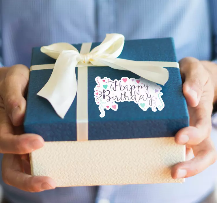 Naljepnica sretan rođendan - TenStickers