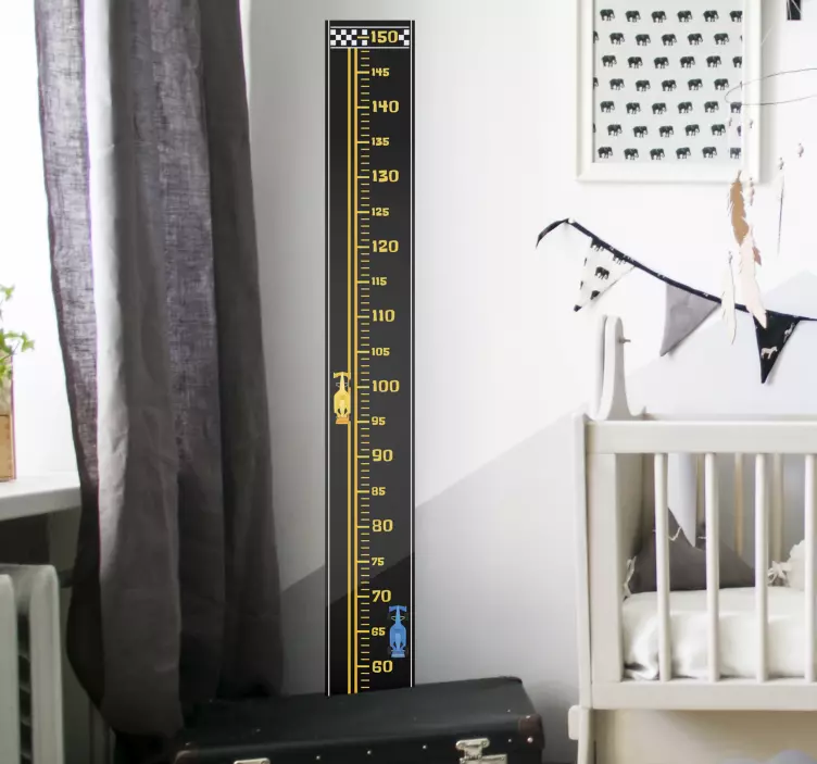 Naljepnica grafikona visina staze visina grafikona - TenStickers