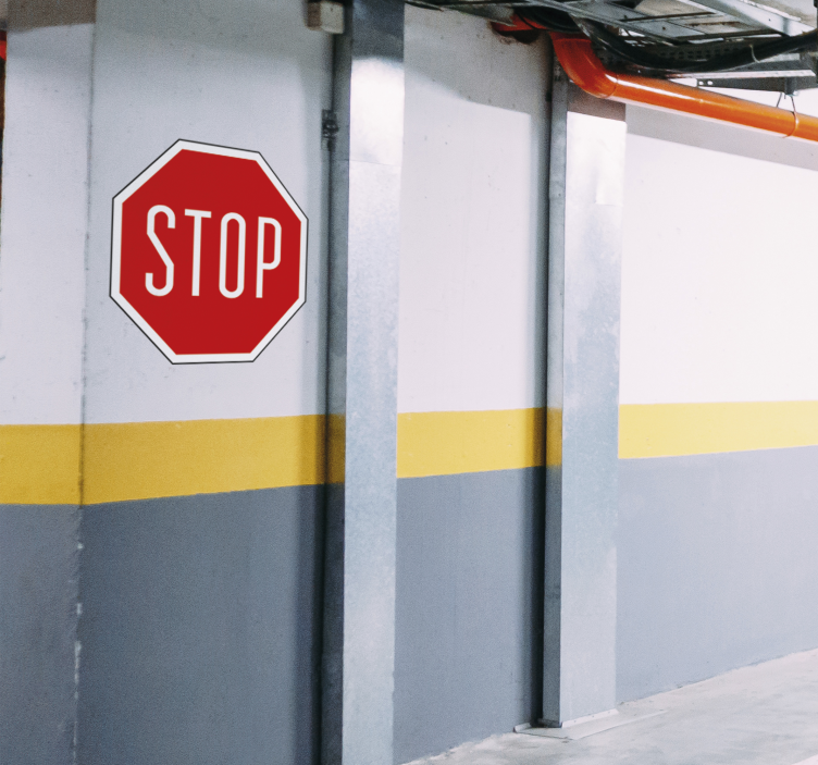 Naljepnica stop znak - TenStickers