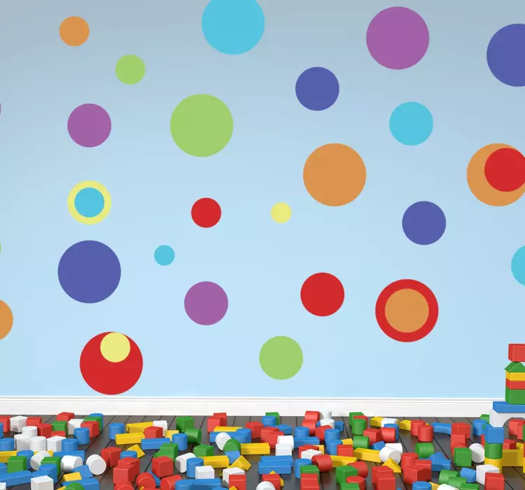 Naljepnica u obliku kruga - TenStickers