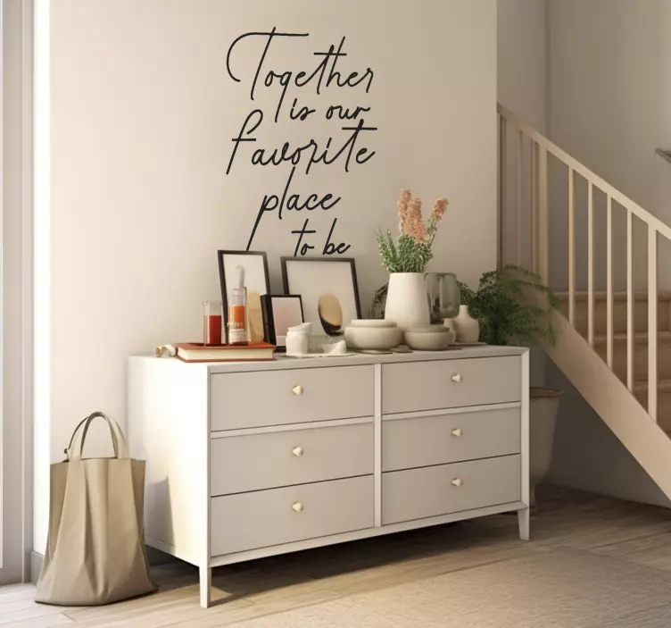 Naljepnice Ulaz moj omiljeno mjestoMoj omiljeni prostor - TenStickers