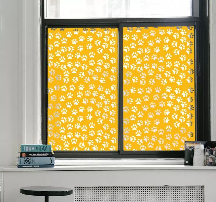 Naljepnica uzorci otisaka šapa - TenStickers