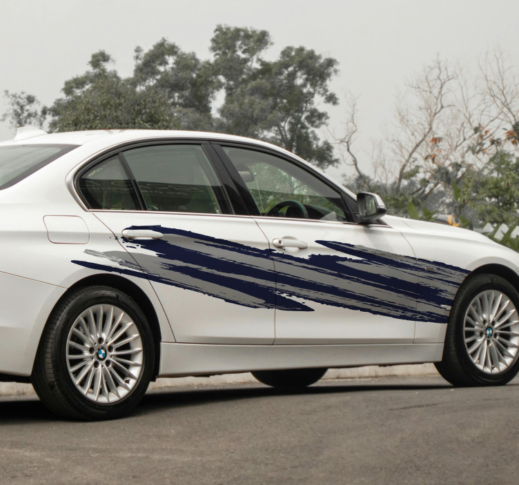 Naljepnica za auto brish dizajn set u dva tona - TenStickers