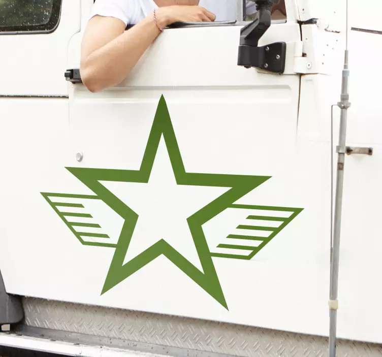 Naljepnica za auto vojna zvijezda - TenStickers