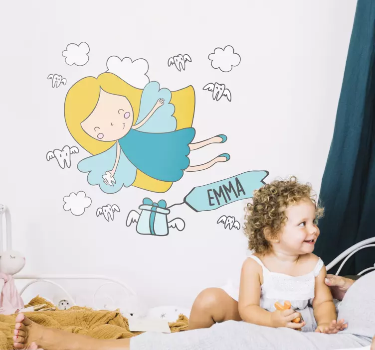 Naljepnica za djecu leteći vilinski dar - TenStickers