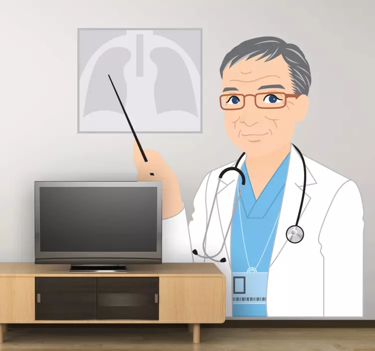 Naljepnica za estetiku i modu medicinska ilustracija - TenStickers