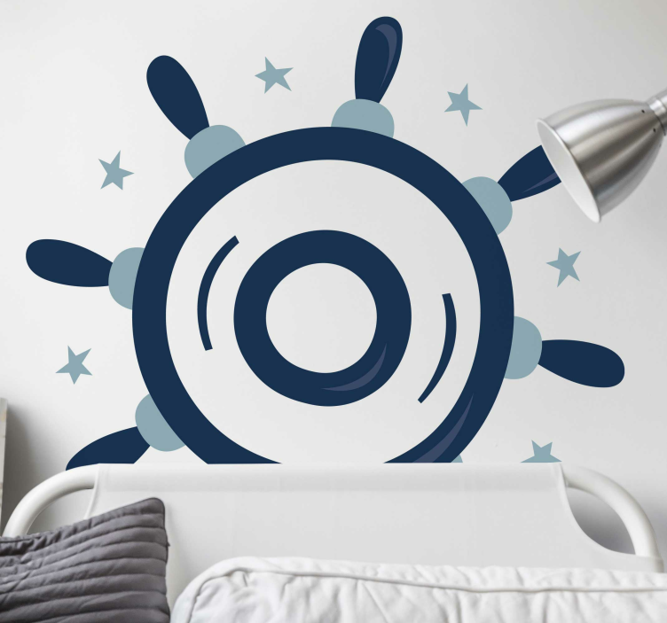 Naljepnica za kormilo na zidu - TenStickers