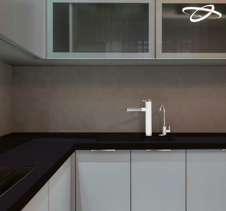 Naljepnica za kuhinju efekt tamnog kamena - TenStickers