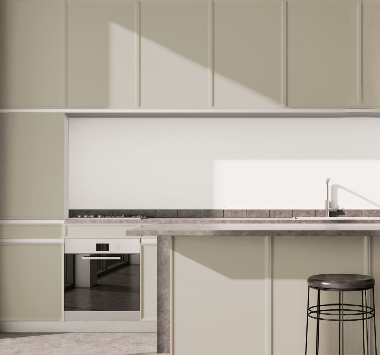 Naljepnica za kuhinju svijetlo bež plahta - TenStickers