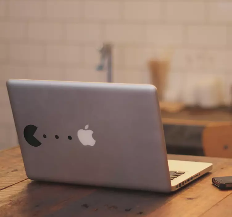 Naljepnica za laptop pacman - TenStickers