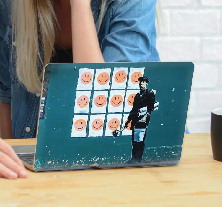 Naljepnica za laptop u stilu ulične umjetnosti - TenStickers