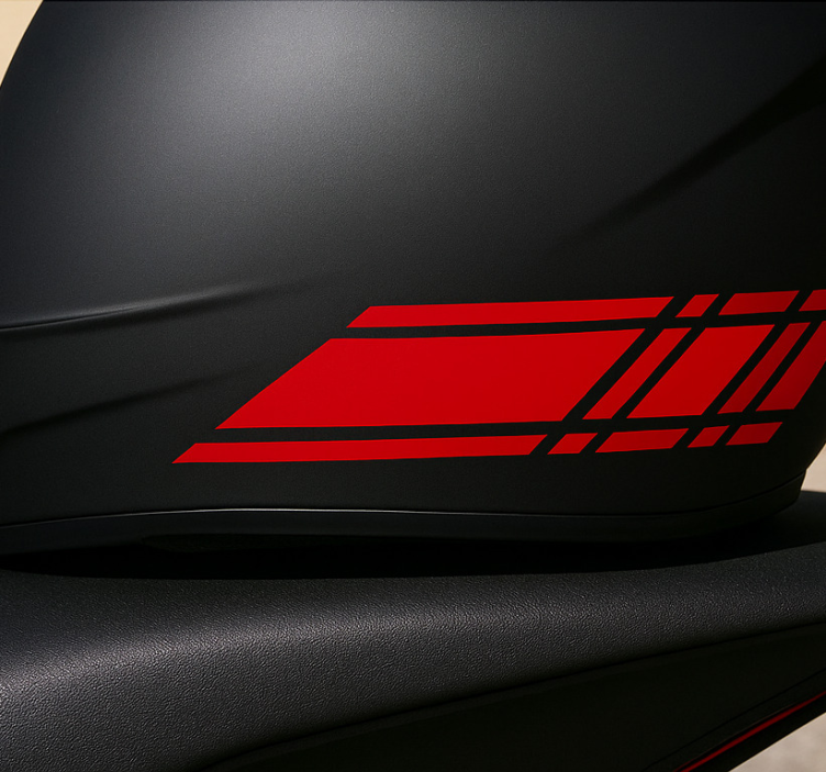 Naljepnica za motor brzi dizajn linija - TenStickers