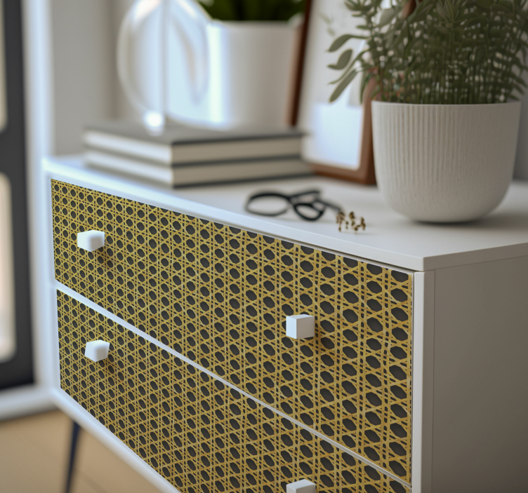 Naljepnice za namještaj rupe od ratana - TenStickers