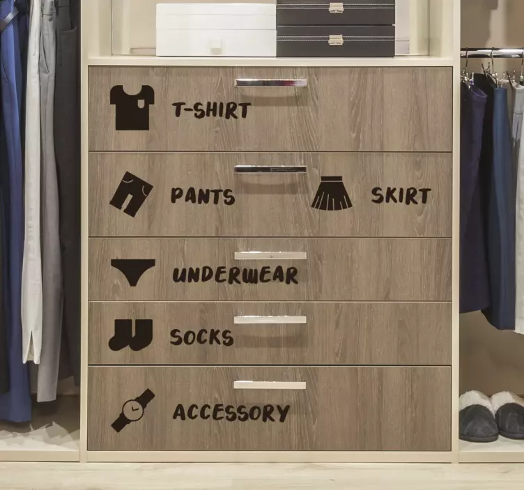 Naljepnica za ormar namještaj - TenStickers